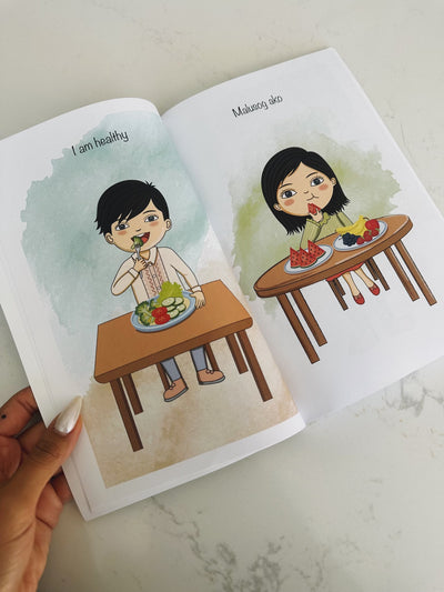 POSITIVELY AFFIRMATIONS KIDS BOOK (FILIPINO AMERICAN EDITION) by LIANE V and DON BENJAMIN