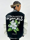 MAHAYAG VARSITY JACKET - BLACK/WHITE