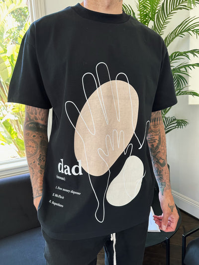DAD DAY TSHIRT - BLACK