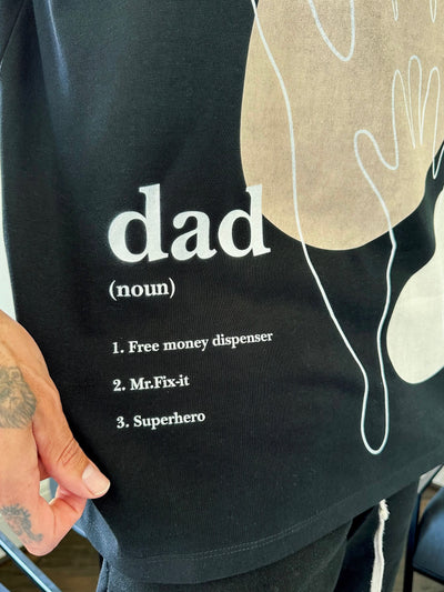 DAD DAY TSHIRT - BLACK
