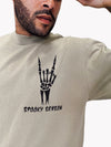 SPOOKY SEASON (NON GLOW) TSHIRT - OATMEAL