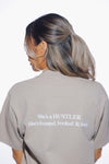 DREAMS TO REALITY TSHIRT - VINTAGE TAN