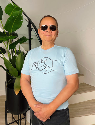 FATHER'S DAY TSHIRT - SEAFOAM