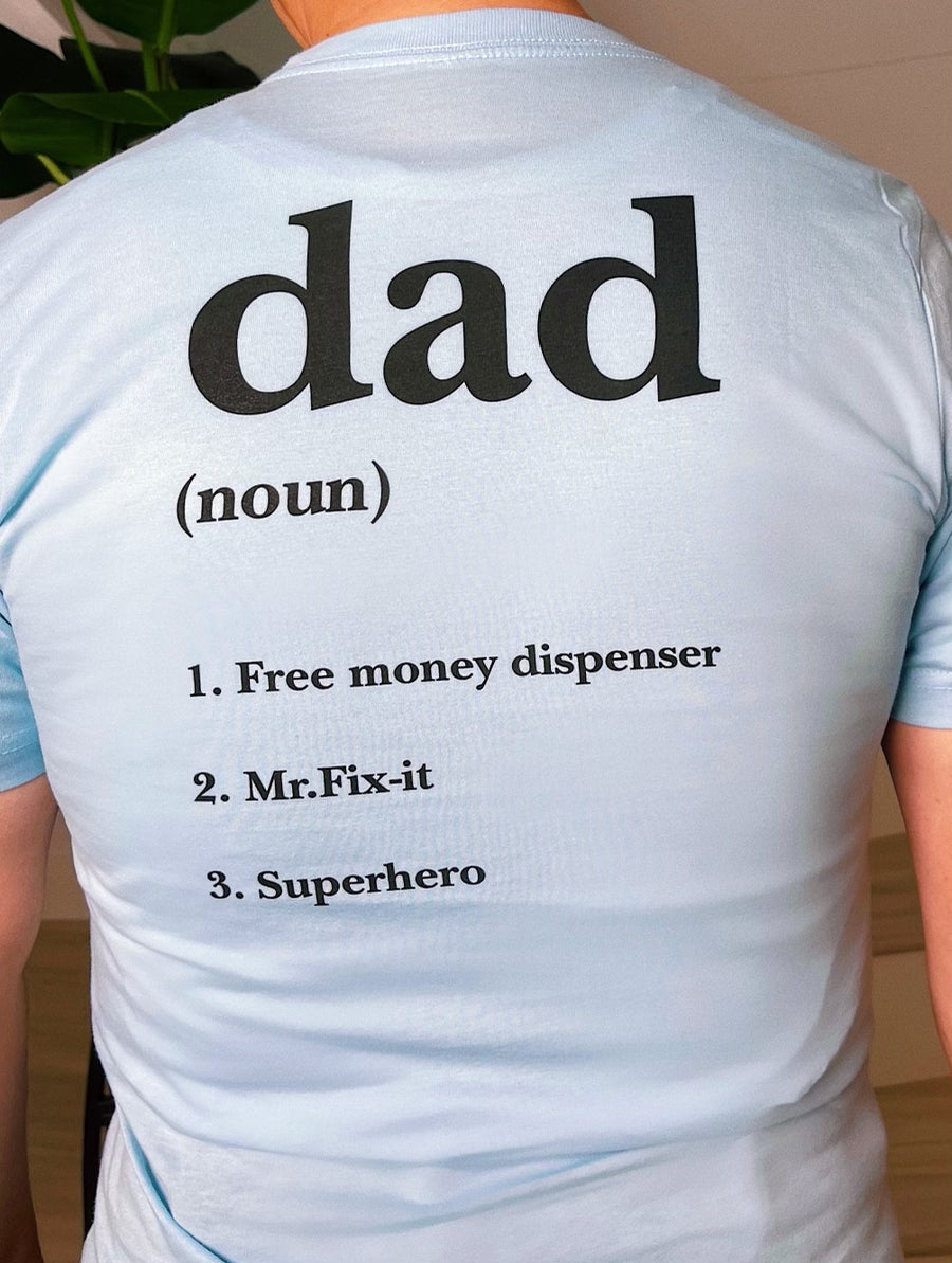 FATHER'S DAY TSHIRT - SEAFOAM