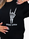 *PRE-ORDER* SPOOKY SEASON GLOW IN THE DARK TSHIRT - BLACK