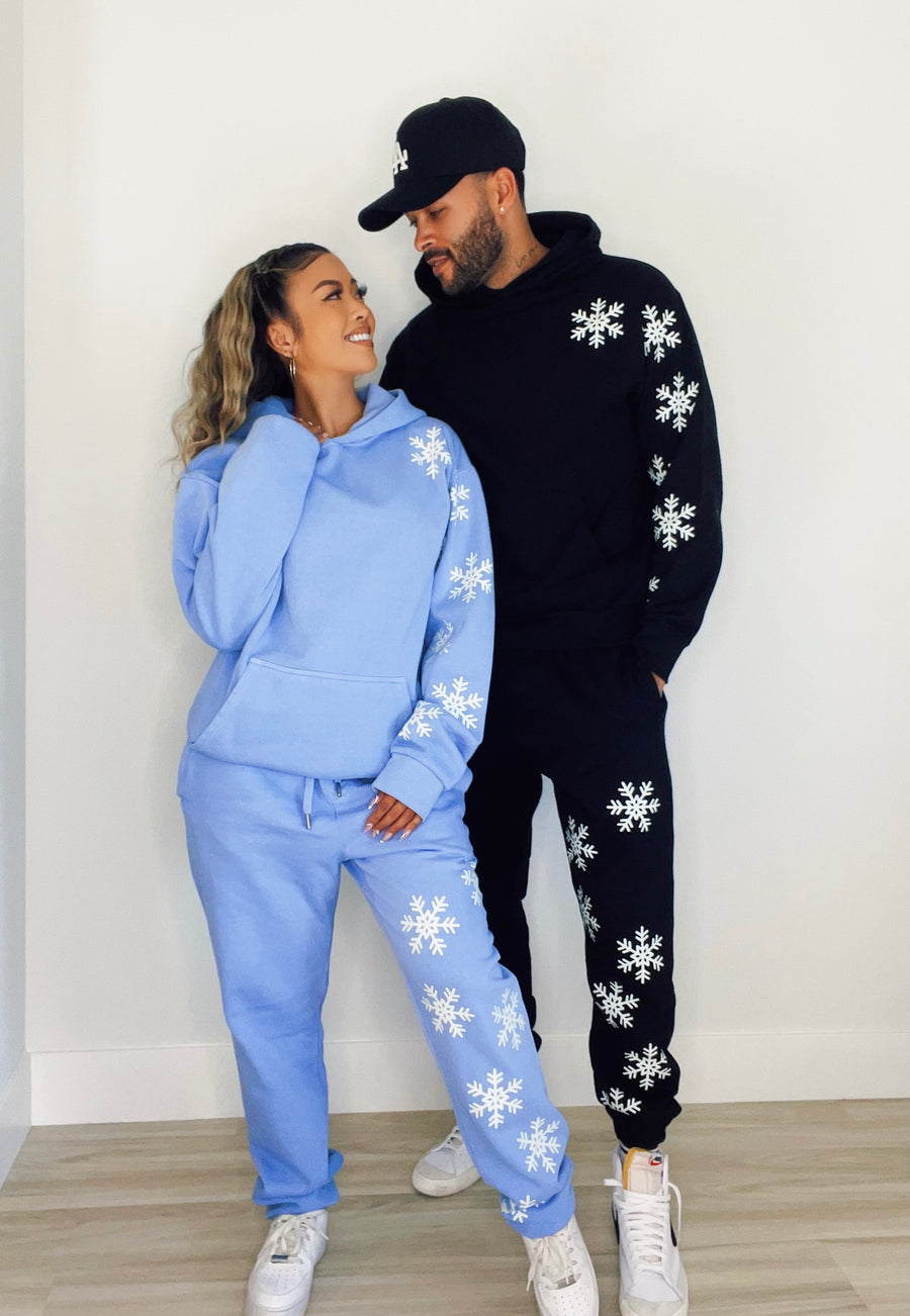 GLOW IN THE DARK SNOWFLAKE HOODIE