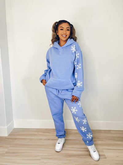 GLOW IN THE DARK SNOWFLAKE HOODIE