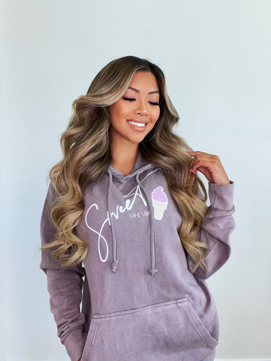 SWEET UBE HOODIE - VINTAGE PURPLE