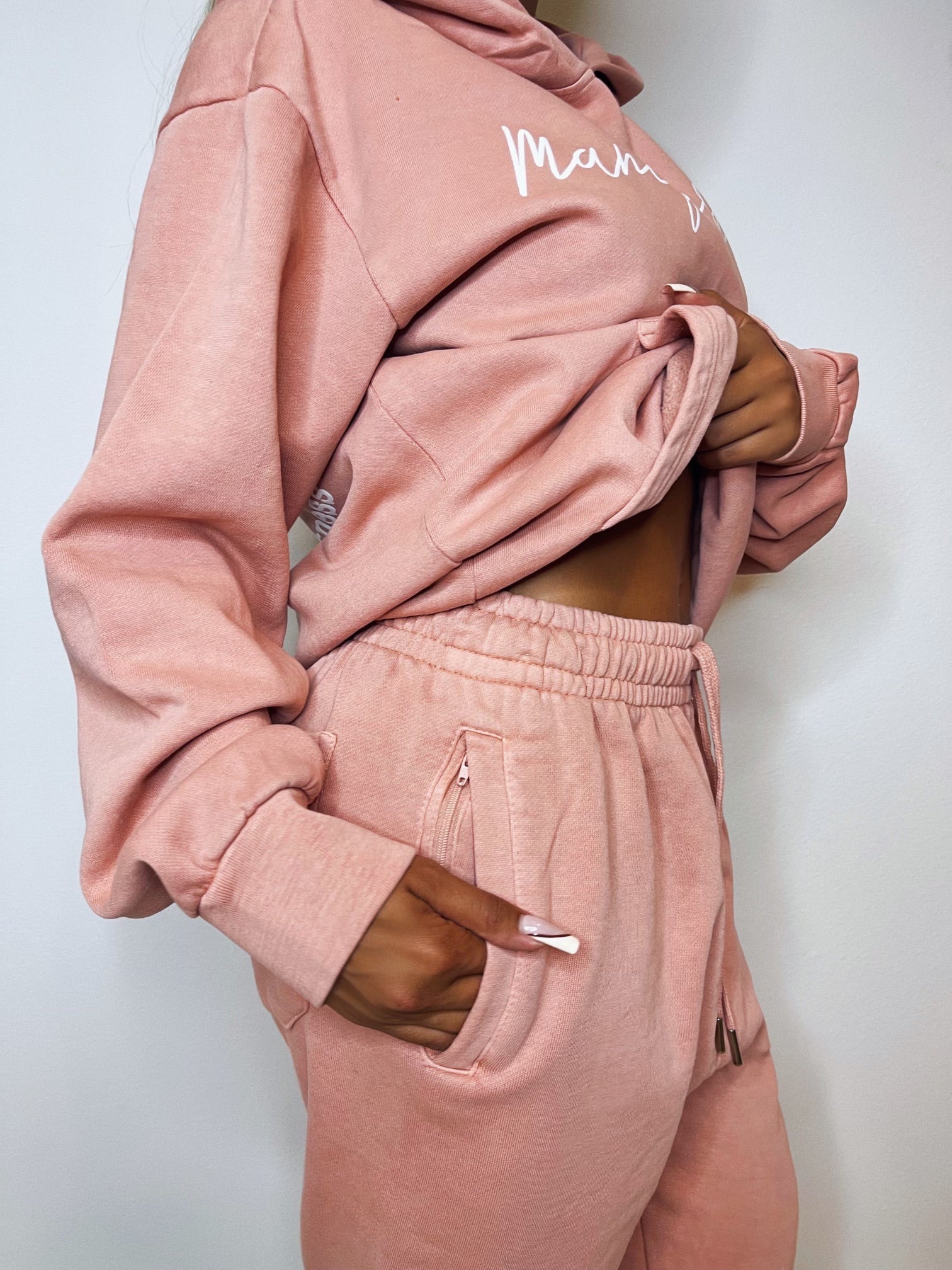 MANIFEST IT SWEATS PASTEL PINK ShopLianeV