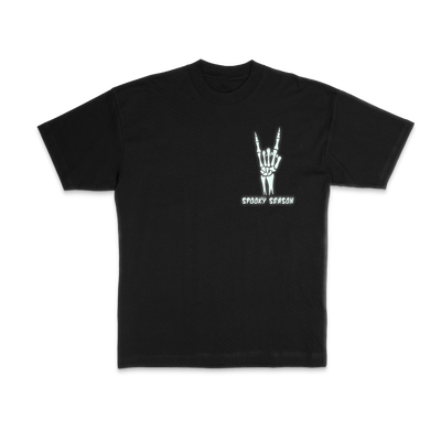 *PRE-ORDER* SPOOKY SEASON GLOW IN THE DARK TSHIRT - BLACK