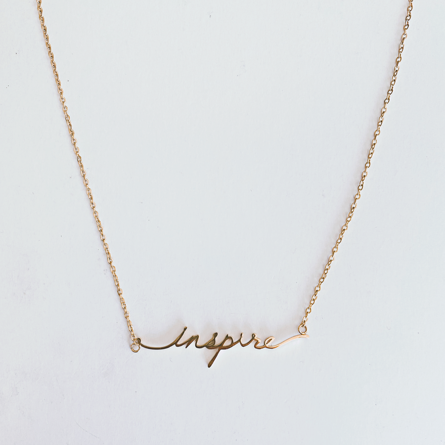 INSPIRE NECKLACE - GOLD