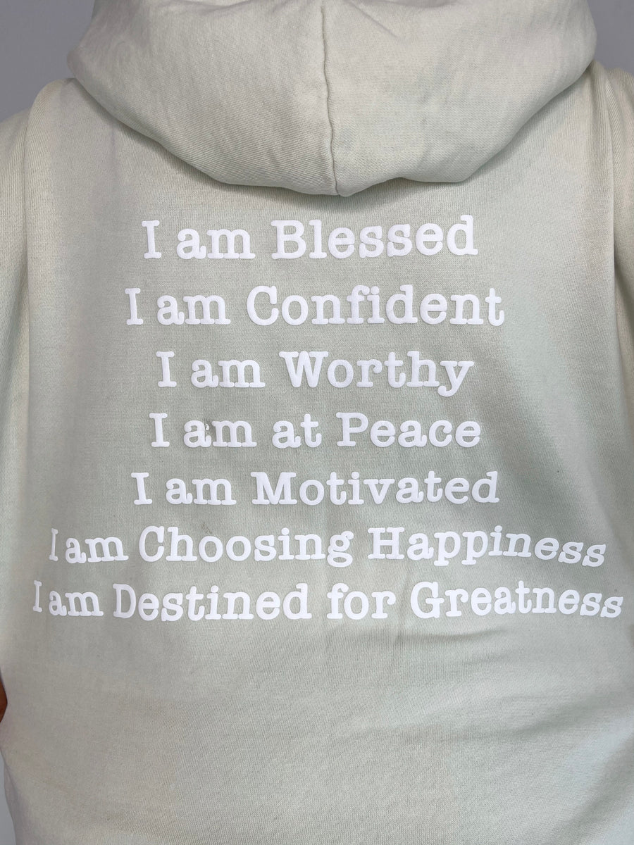 MANIFEST IT HOODIE - PISTACHIO