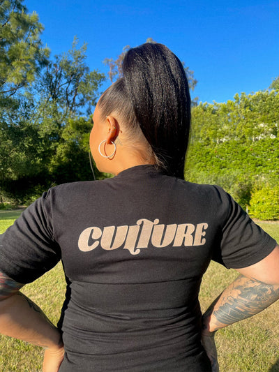 THE CULTURE TSHIRT - BLACK