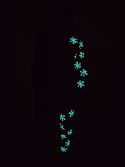 GLOW IN THE DARK SNOWFLAKE HOODIE