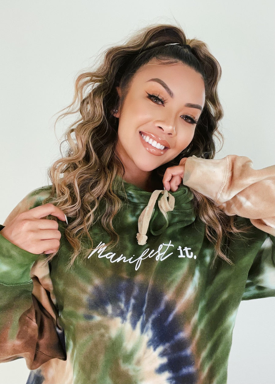 MANIFEST IT HOODIE - FOREST