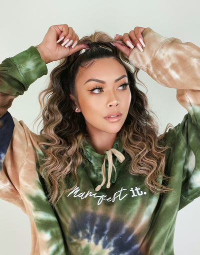 MANIFEST IT HOODIE - FOREST