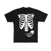 *PRE-ORDER* BABY SKELETON GLOW IN THE DARK TSHIRT - BLACK