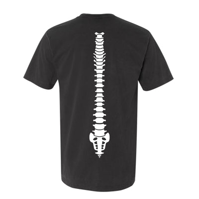 *PRE-ORDER* GLOW IN THE DARK SKELETON TSHIRT - VINTAGE GREY