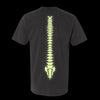 *PRE-ORDER* GLOW IN THE DARK SKELETON TSHIRT - VINTAGE GREY