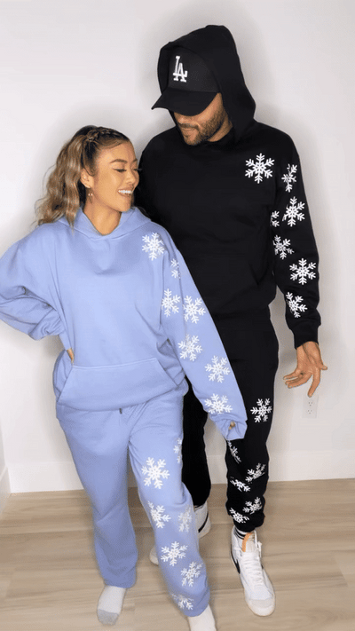 GLOW IN THE DARK SNOWFLAKE HOODIE