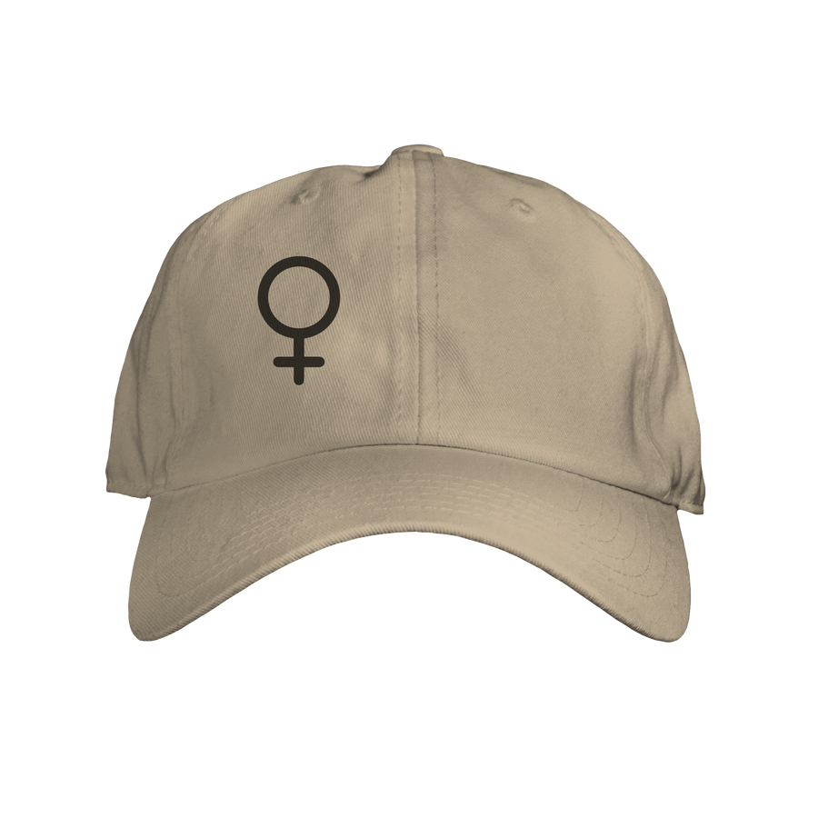 FEMININE ENERGY DAD HAT - KHAKI