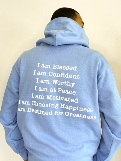 MANIFEST IT HOODIE - BABY BLUE