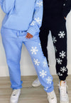 GLOW IN THE DARK SNOWFLAKE SWEATPANTS