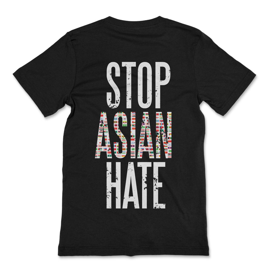 STOP ASIAN HATE TSHIRT - BLACK